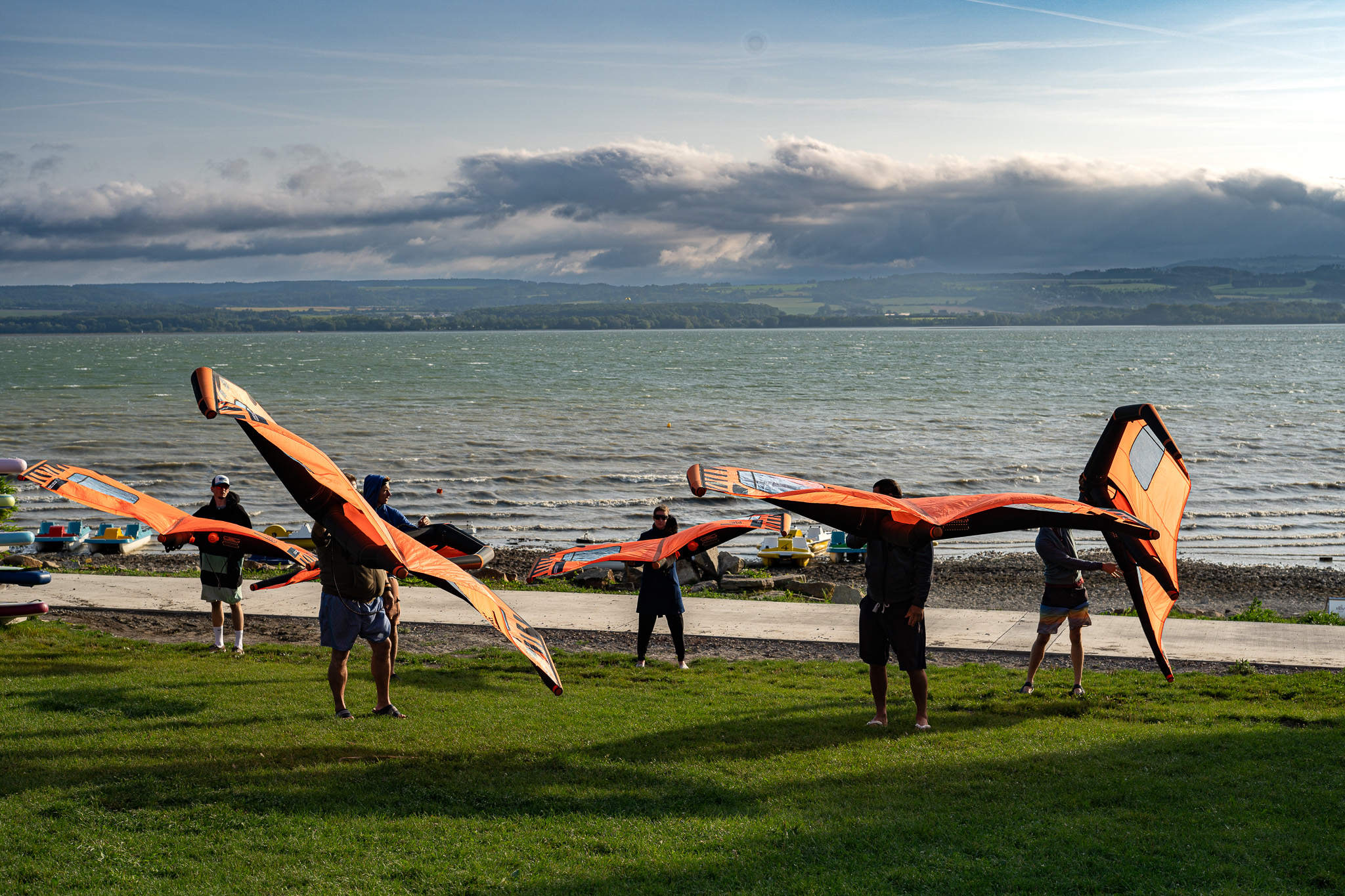 wingfoiling kurz berzdorfer see 1